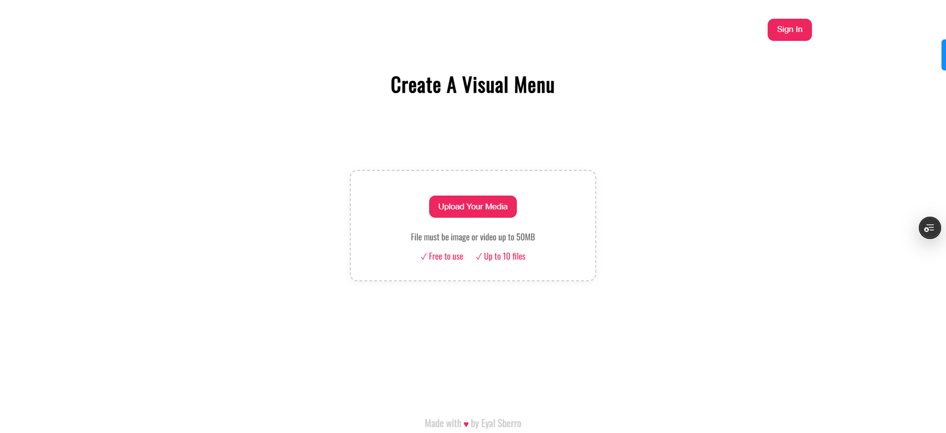 VisualMenu